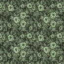 Cedar & Sage - Packed Floral - Forest - Yardage