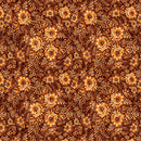 Cedar & Sage - Packed Floral - Amber - Yardage