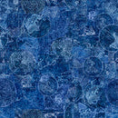 Nauticus - Map Tonal - Navy - Yardage