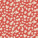 Flora & the Fox - Posies - Red - Yardage