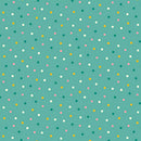 Flora & the Fox - Dot - Turquoise - Yardage