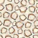 Into the Deep - Shark Jaws - Tan - Yardage