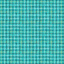 Balloonfest - Plaid - Turquoise - Yardage