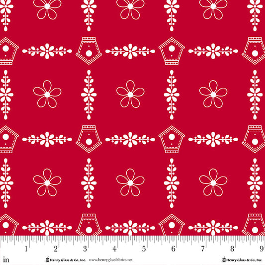 Redberry Lane 3491-80 Red Fabric