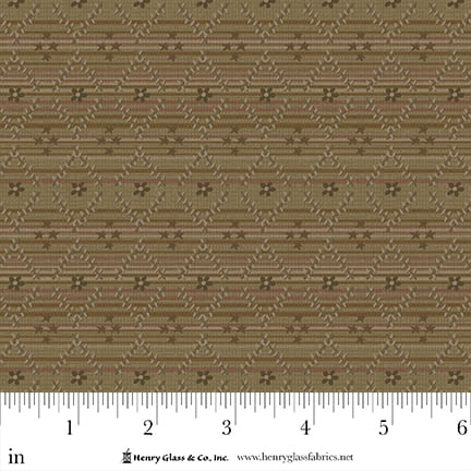 Simple Charming 3508-38 Brown Fabric