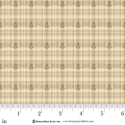 Simple Charming 3509-34 Yellow Tan Fabric