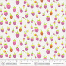 Heather Ross Favorites - Strawberries - Blush - Yardage