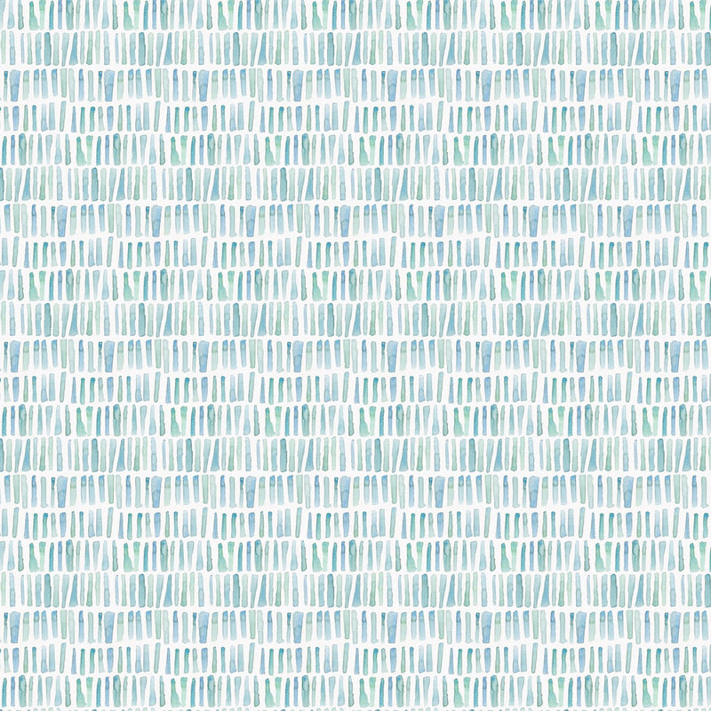 Coastal Sanctuary Fringe Blue Fabric