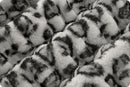 Luxe Cuddle -  Milan - Clouded Leo - Silver - Yardage
