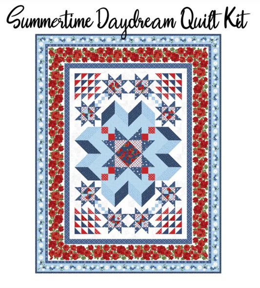 Summertime Daydream Throw Quilt 54-1/2"x70-1/2"