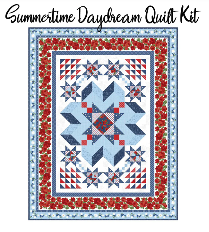 Summertime Daydream Throw Quilt 54-1/2"x70-1/2"