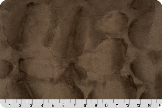 Luxe Cuddle Hide Truffle Yardage
