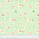 Heather Ross Favorites - Kitten Plaid - Green - Yardage