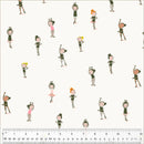 Heather Ross Favorites - Ballerinas - Cream - Yardage