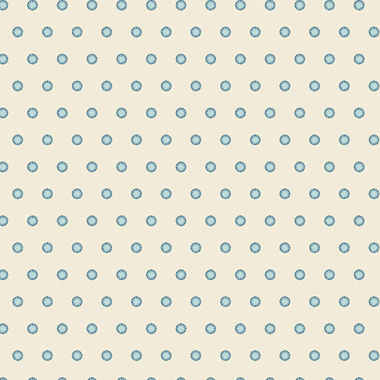 Beach House Dots Cream Yardage