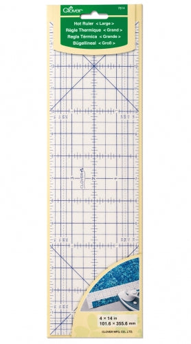 Clover Hot Ruler 4" x 14"