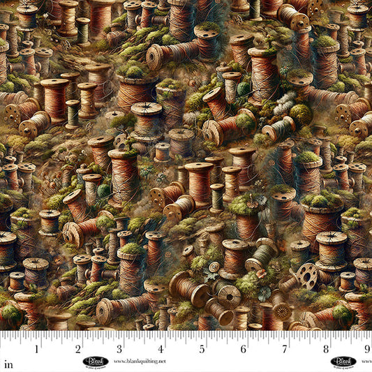 Forget Me Not - Thread and Moss - Multi - Yardage