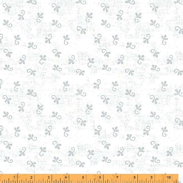 Maker's Collage White/Gray Little Ditty Yardage