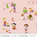 Heather Ross Favorites - Kindergarten - Pink - Yardage