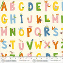 Heather Ross Favorites - Alphabet - Cream - Yardage