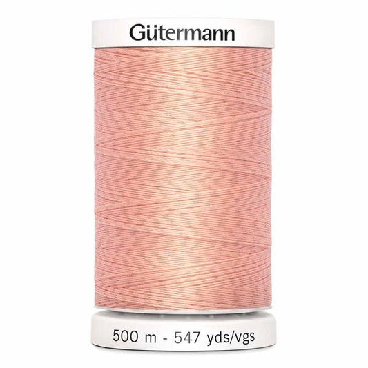 Gutermann - Polyester All Purpose Thread - 500 m/547 yds - #370 - Tea Rose
