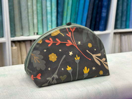 Taco Pouch Bag #4 - Dark Plants