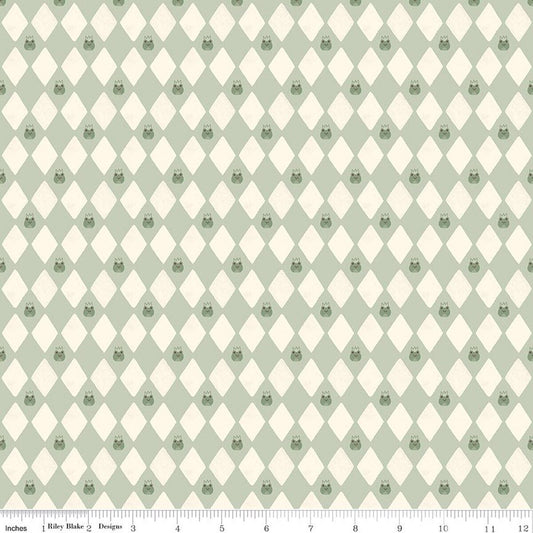 Faraway Kingdom - Harlequin Prince - Swamp - Yardage