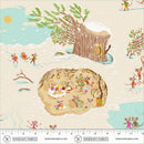 Heather Ross Favorites - Christmas Mice - Cream - Yardage