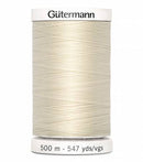 Gutermann - Polyester All Purpose Thread - 500 m/547 yds -