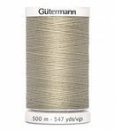 Gutermann - Polyester All Purpose Thread - 500 m/547 yds -