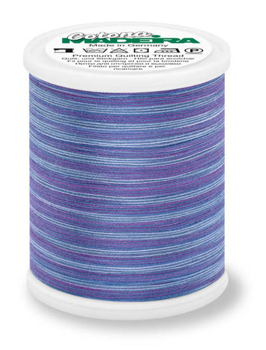 Madeira 1000m Cotton Blue Lagoon Variegated Thread