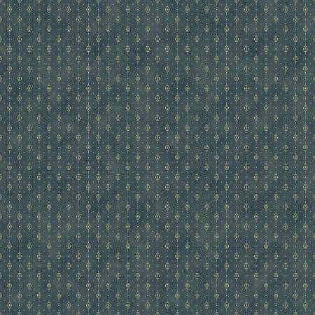 Garden Tale Navy Foulard Stripe Fabric