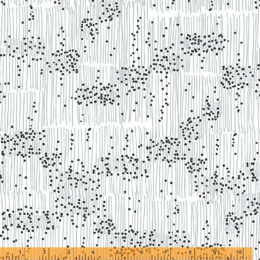 Maker's Collage White Climbing Rose Fabric