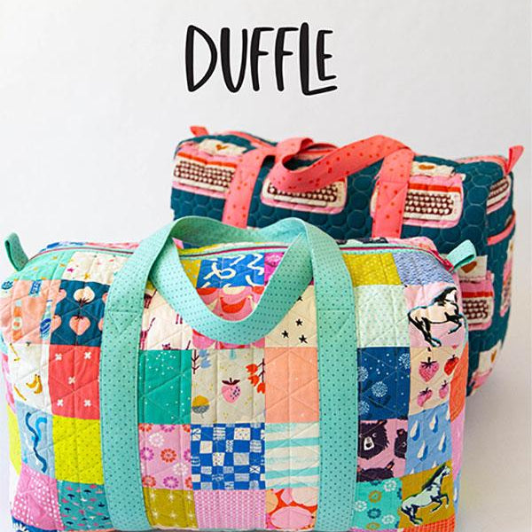 バッグ Room No6 Patchwork duffle messenger bag Patchwork Duffle Pattern