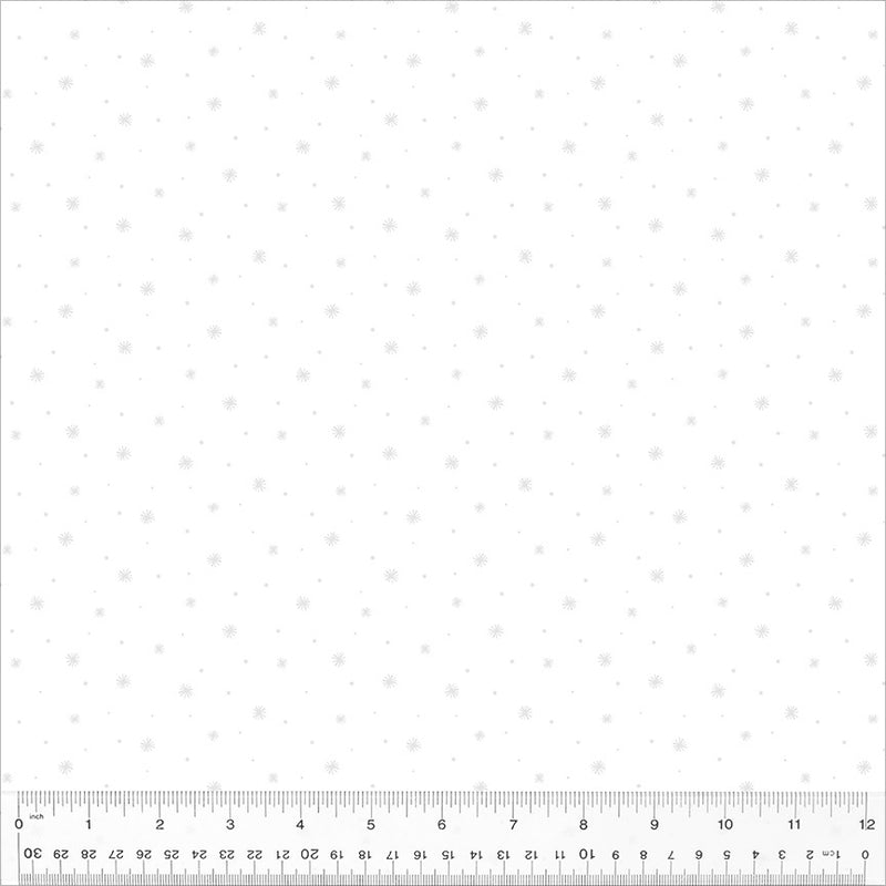 Blanche White Twinkle Fabric