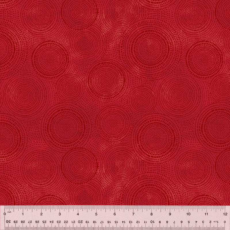 Sunshine Daydream Radiance Red Fabric