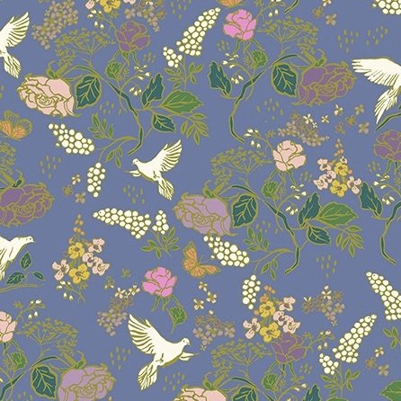 In the Garden In the Garden Lavender Fabric