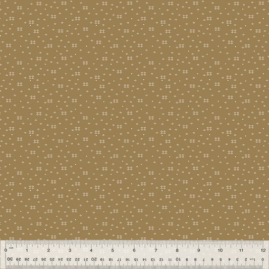 Creme De La Creme Traversing Oat Fabric