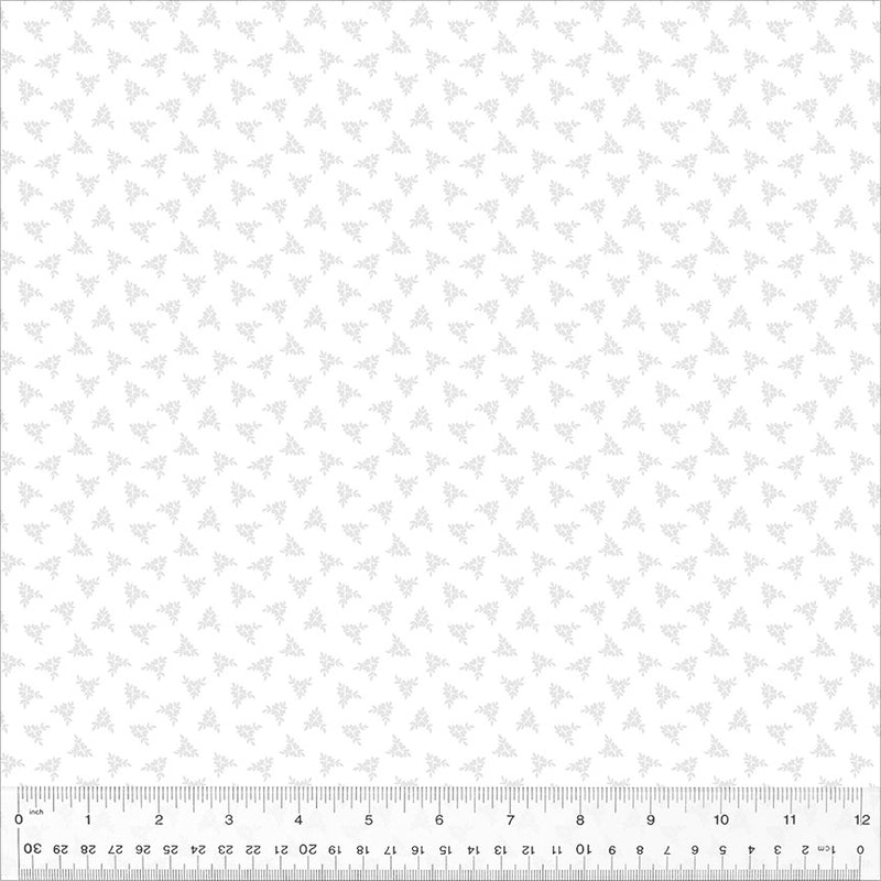 Blanche White Regal Ditsies Fabric