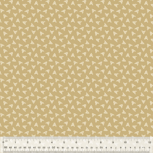 Creme De La Creme Regal Ditsies Maple Fabric