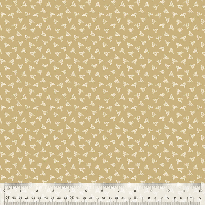 Creme De La Creme Regal Ditsies Maple Fabric