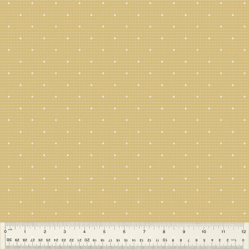 Creme De La Creme Diamond Row Au Lait Fabric