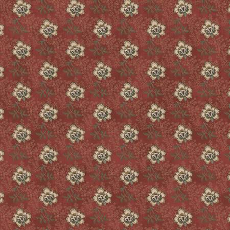 Garden Tale Ruby Garden Row Fabric