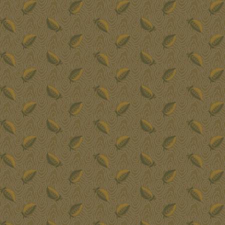 Garden Tale Teddy Floating Leaf Fabric