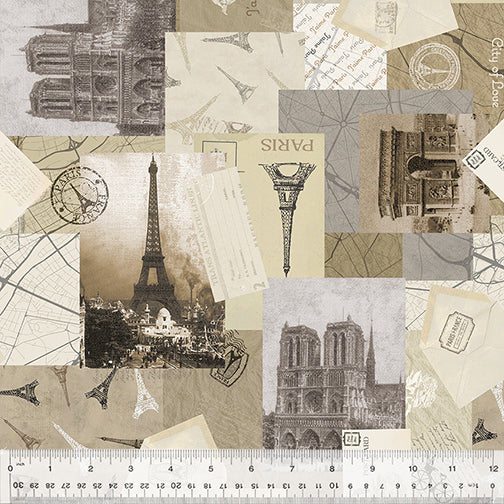 J'aime Paris Dreams of Paris Fabric