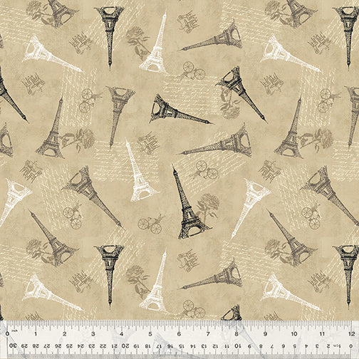 J'aime Paris Iconic Paris Linen Fabric