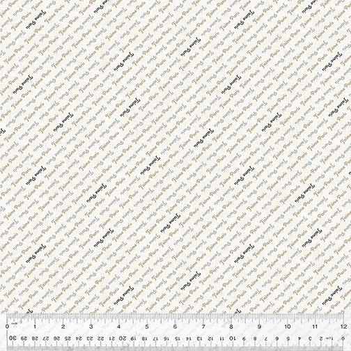 J'aime Paris J'aime Paris Creme Fabric