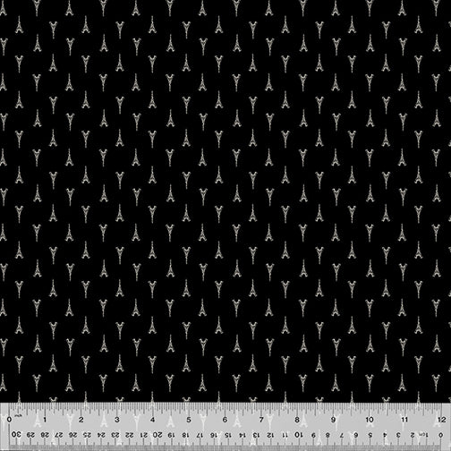 J'aime Paris Petite Eiffel Black Fabric