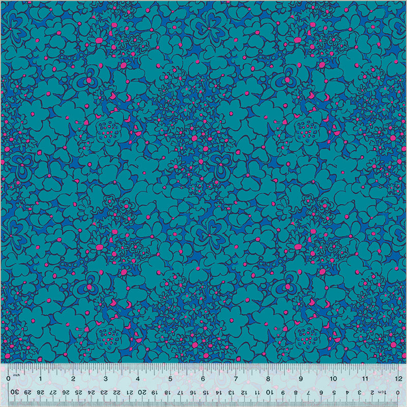 Botanica Periwinkle Blue Fabric