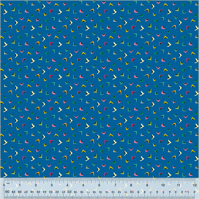 Botanica Flutter Blue Fabric